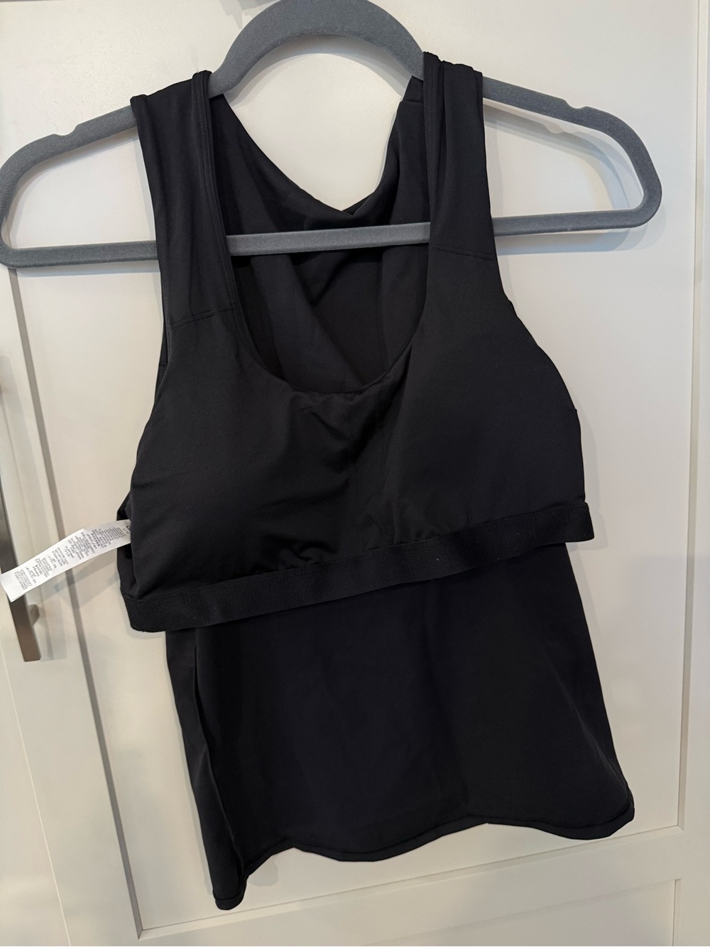 ALO Softsculpt No Nonsense Bra Tank Black - Picture 5 of 8